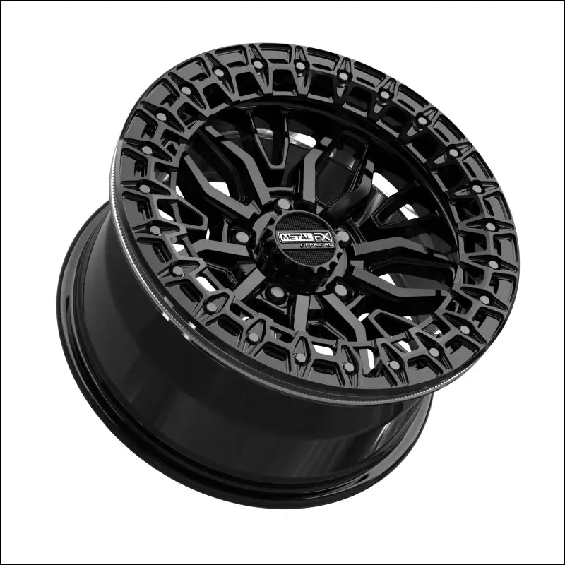 Mayhem R Beadlock | Gloss Black - 15x8 | +0mm/4 + 4 | 5x4.5 | 98860 - Wheels