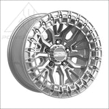 Mayhem R Beadlock | Gloss Silver Machined