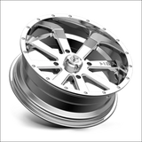 MSA Flash M34 Chrome UTV Rims - 20x7 / 4x137 / Wheels