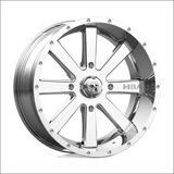 MSA Flash M34 Chrome UTV Rims - 24x7 / 4x137 / Wheels