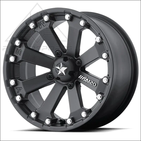 MSA M20 Kore - Matte Black - Wheels