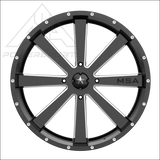 MSA M34 Flash - Gloss Black Milled - Wheels