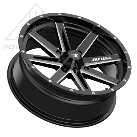 MSA M41 Boxer - Gloss Black Milled - Wheels