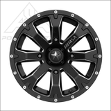 MSA M42 Bounty - Gloss Black Milled - Wheels