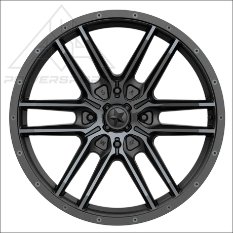 MSA M43 Fang - Satin Black Milled - Wheels