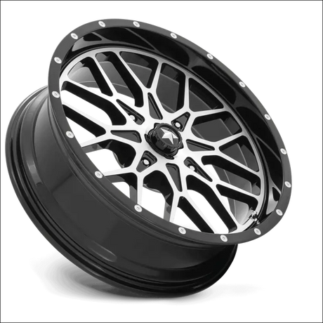 MSA M45 Portal - Gloss Black Machined - 14x7 / 4x137 / + 10mm - Wheels