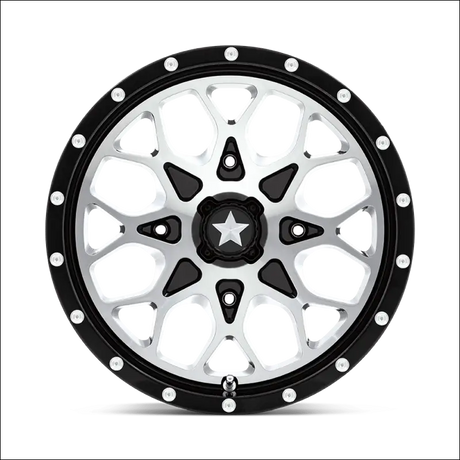 MSA M45 Portal - Gloss Black Machined - 15x7 / 4x156 / + 10mm - Wheels