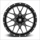 MSA M45 Portal - Gloss Black Milled - Wheels