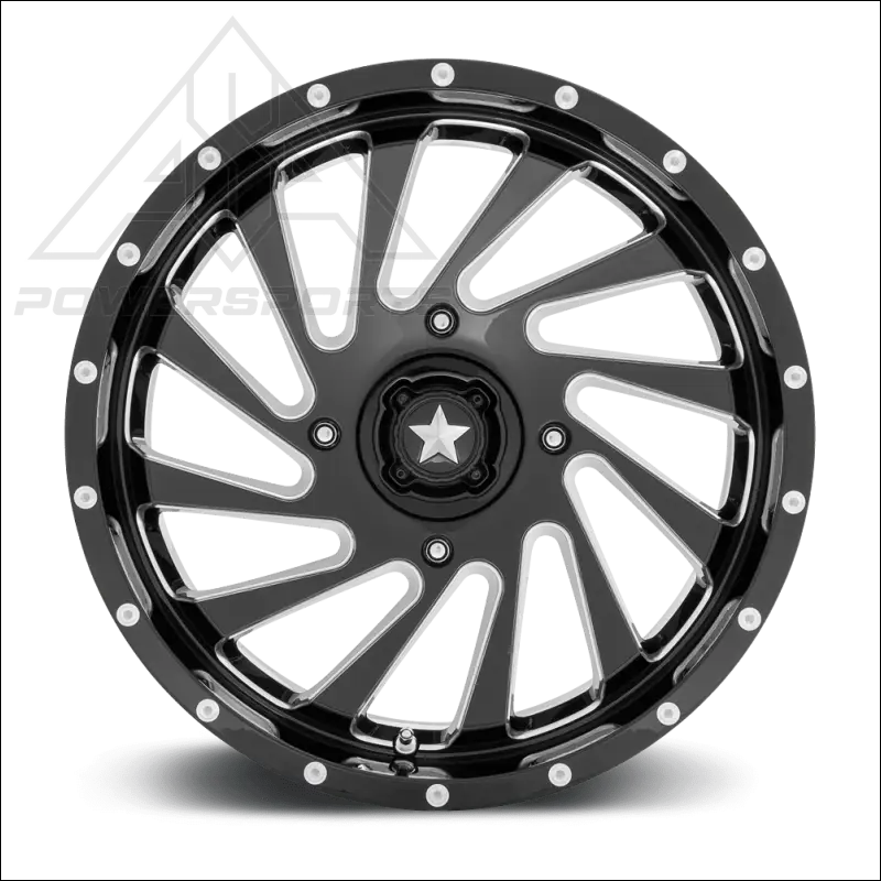 MSA M46 Blade - Gloss Black Milled - Wheels