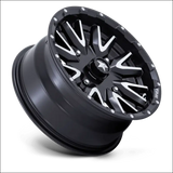 MSA M49 Creed Machined and Matte Black UTV Rims - 15x7 / 4x110 / 10 - Wheels