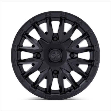 MSA M49 Creed Matte Black UTV Rims - 16x7 / 4x110 / 10 - Wheels