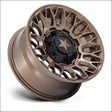 MSA M50 Clubber - Matte Bronze - 14x7 +10MM / Gloss Black Machined / 4x137/4x156 - Wheels