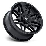 MSA M52 Radar UTV Gloss Black Wheels Cast Aluminum - 14x7 / 4x110 / -47