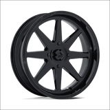 MSA M54 Spark UTV Gloss Black Wheels Cast Aluminum - 14x7 / 4x137 / 10