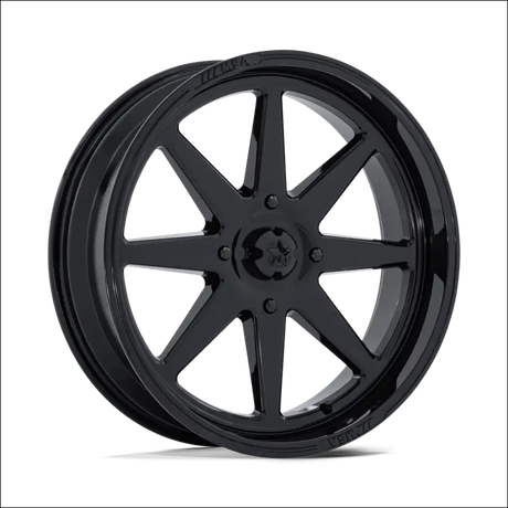 MSA M54 Spark UTV Gloss Black Wheels Cast Aluminum - 14x7 / 4x137 / 10