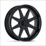 MSA M54 Spark UTV Gloss Black Wheels Cast Aluminum - 14x7 / 4x156 / 10