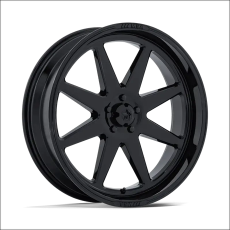 MSA M54 Spark UTV Gloss Black Wheels Cast Aluminum - 14x7 / 4x156 / 10