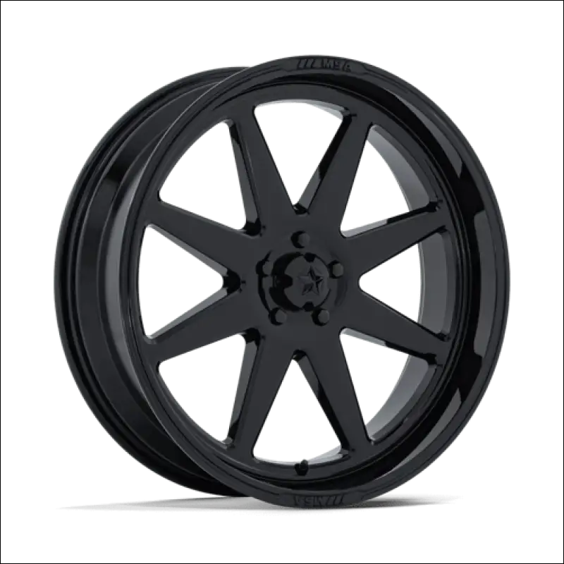 MSA M54 Spark UTV Gloss Black Wheels Cast Aluminum - 15x7 / 4x156 / 10