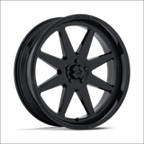MSA M54 Spark UTV Gloss Black Wheels Cast Aluminum - 15x7 / 4x156 / 10