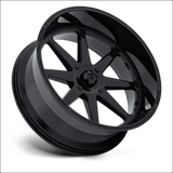 MSA M54 Spark UTV Gloss Black Wheels Cast Aluminum - 18x7 / 5x114.3/5x4.5 / 10