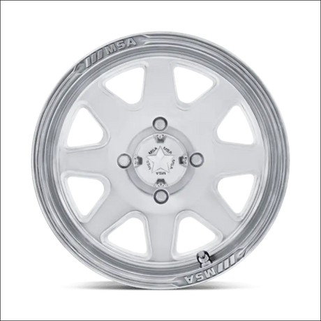 MSA M54 Spark UTV Polished Wheels Cast Aluminum - 14x7 / 4x156 / 10