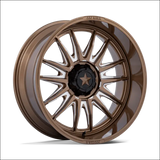 MSA M55 Commander UTV Gloss Bronze Milled Wheels Cast Aluminum - 15x7 / 4x110 / 10