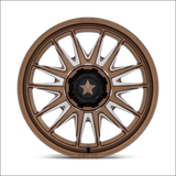 MSA M55 Commander UTV Gloss Bronze Milled Wheels Cast Aluminum - 22x7 / 5x114.3/5x4.5