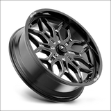 MSA Sniper M47 Black Milled UTV Rims - 20x7 / 4x137 / 10 - Wheels