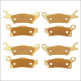 Can-Am Outlander 1000/850/650/450 6x6 2015-2026 4 Wheel Brass Brake Pad Set - Complete Vehicle - Brakes