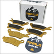 Can-Am Outlander 450/500/570/650/850/1000/HD5/HD7/PRO 2013-2026 Ceramic Brake Pad Set - Vehicle Parts & Accessories