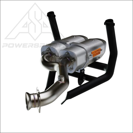 Outlander 500-700 Dual Slipon with Bumper - Exhaust