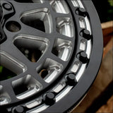 Outlaw 6R Beadlock | Satin Black Contrast Cut - 15x7 | +61mm/6 + 1 | 6x5.5 | 78550 (Maverick R) - Wheels