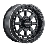 Outlaw Beadlock | Satin Black - 17x7 | +25mm/4.5 + 2.5 / 4x136/4x137 (Can-Am / Honda)