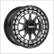 Outlaw R Beadlock | Satin Black Contrast Cut - 15x7 | +61mm/6 + 1 | 5x4.5 | 78538 (Polaris 5-Lug Only)