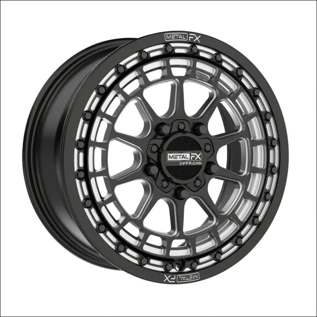 Outlaw R Beadlock | Satin Black Contrast Cut - 15x7 | +61mm/6 + 1 | 5x4.5 | 78538 (Polaris 5-Lug Only)