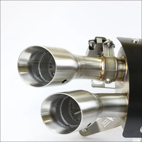 Polaris Captain’s Choice Exhaust for RZR Turbo R & Pro XP - 3-Inch Full System / Red