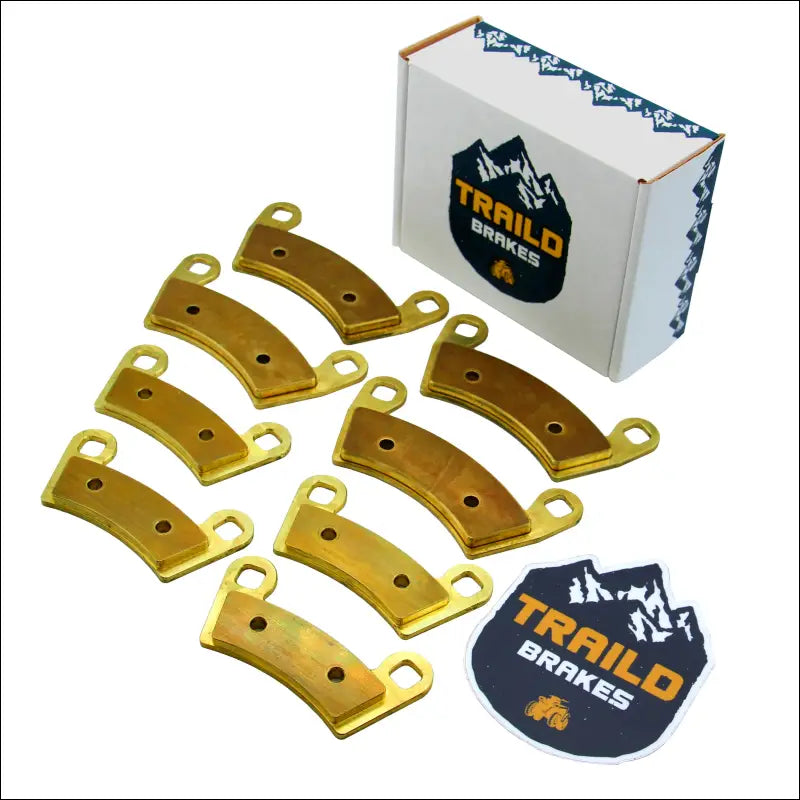Polaris Ranger 1000/XP 1000/Crew XP SP 570/Kinetic 2018-2026 Brass Brake Pad Set - Complete Vehicle - Brakes