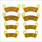 Polaris Ranger 1000/XP 1000/Crew XP SP 570/Kinetic 2018-2026 Brass Brake Pad Set - Brakes