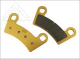 Polaris Ranger 1000/XP 1000/Crew XP SP 570/Kinetic 2018-2026 Ceramic Brake Pad Set - Vehicle Parts & Accessories