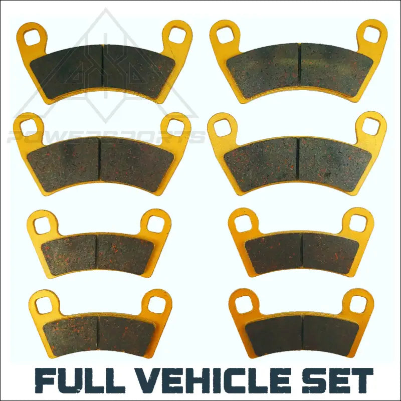 Polaris Ranger 1000/XP 1000/Crew XP SP 570/Kinetic 2018-2026 Ceramic Brake Pad Set - Vehicle Parts & Accessories