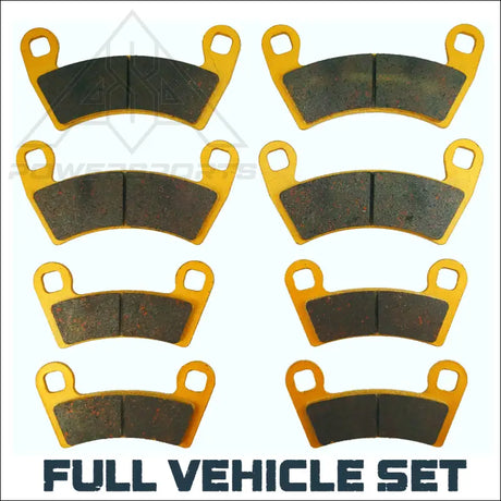Polaris Ranger 1000/XP 1000/Crew XP SP 570/Kinetic 2018-2026 Ceramic Brake Pad Set - Brakes