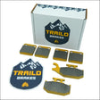 Polaris Ranger 150 2017-2025 Ceramic Brake Pad Set - Vehicle Parts & Accessories