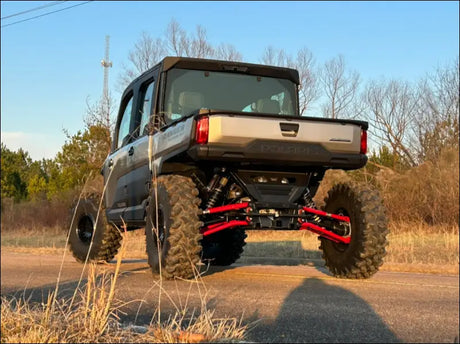 POLARIS RANGER 1500 LONG TRAVEL KIT - BLACK / Brake line extensions (easier install) / MOORHEAD HD AXLES - Long Travel