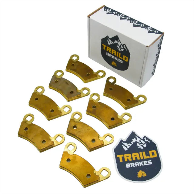 Polaris Ranger 400/500/570/650/700/800 Mid-Size 2004-2022 Brass Brake Pad Set - Vehicle Parts & Accessories