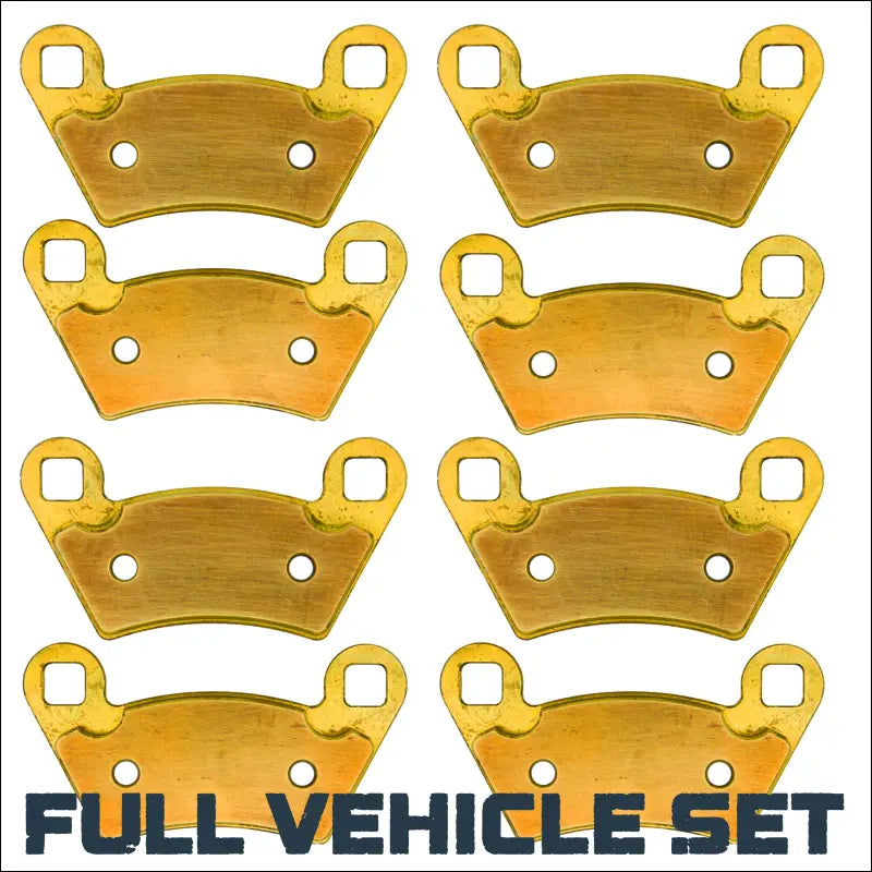 Polaris Ranger 400/500/570/650/700/800 Mid-Size 2004-2022 Brass Brake Pad Set - Full Vehicle - Parts & Accessories