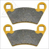 Polaris Ranger 400/500/570/650/700/800 Mid-Size 2004-2022 Ceramic Brake Pad Set - Vehicle Parts & Accessories