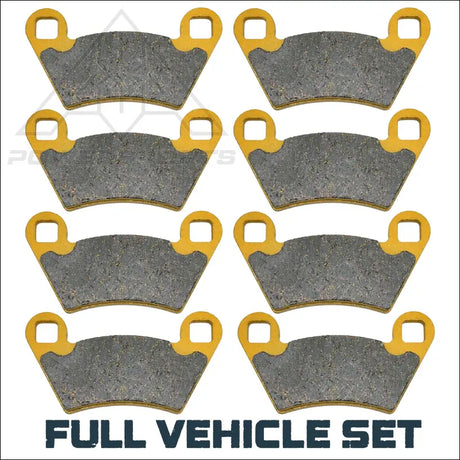 Polaris Ranger 400/500/570/650/700/800 Mid-Size 2004-2022 Ceramic Brake Pad Set - Brakes