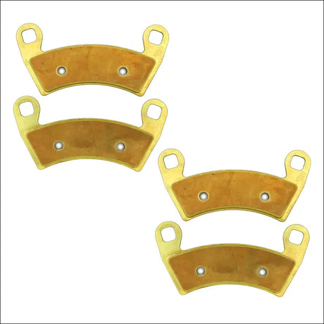 Polaris Ranger 500/570/700/XP 800/XP 900/XP 1000/Brutus/Diesel/EV 2008-2025 Brass Brake Pad Set - Front Axle - Vehicle