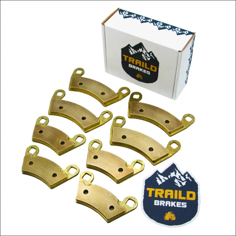 Polaris Ranger 500/570/700/XP 800/XP 900/XP 1000/Brutus/Diesel/EV 2008-2025 Brass Brake Pad Set - Vehicle Parts &