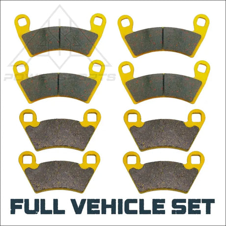 Polaris Ranger 500/570/700/XP 800/XP 900/XP 1000/Brutus/Diesel/EV 2008-2025 Ceramic Brake Pad Set - Brakes